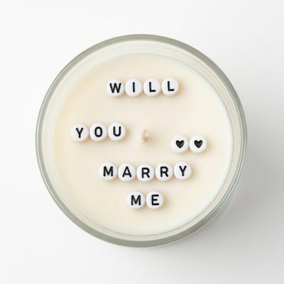 Secret Reveal Message Candle