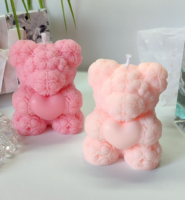 Teddy Candle