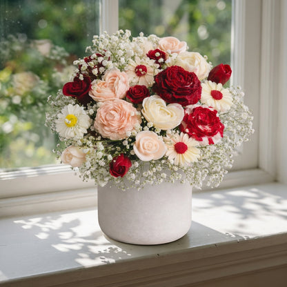Apsara - Handcrafted Scented Wax Flower Bouquet
