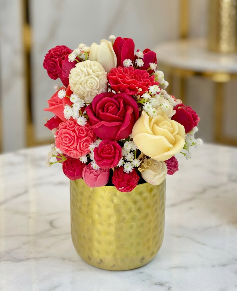 Wara Rati Laal - Scented Wax Bouquet