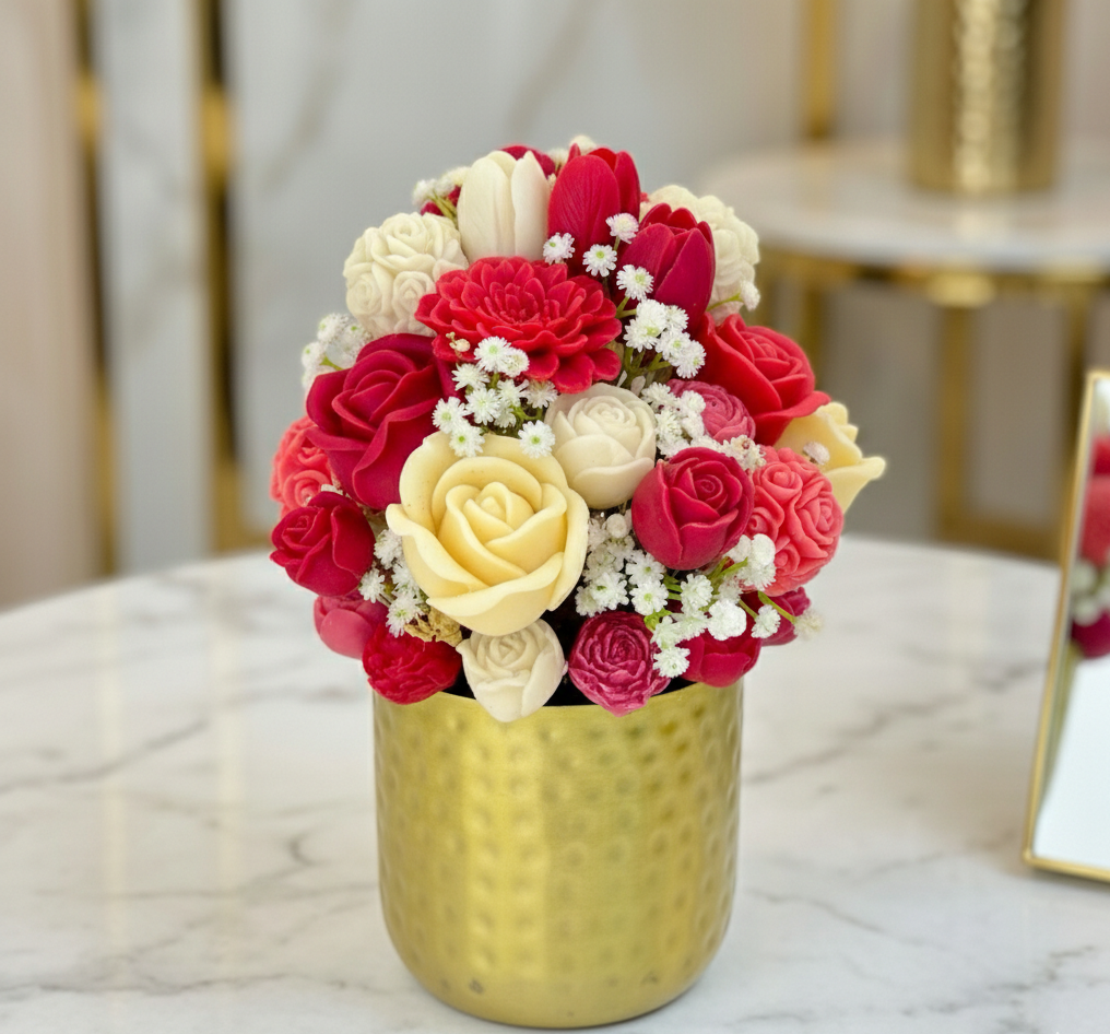 Wara Rati Laal - Scented Wax Bouquet