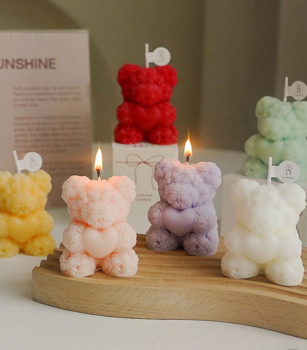 Teddy Candle
