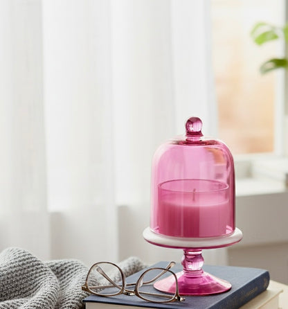 Gulabi | Rose & Peony Bell Cloche Candle