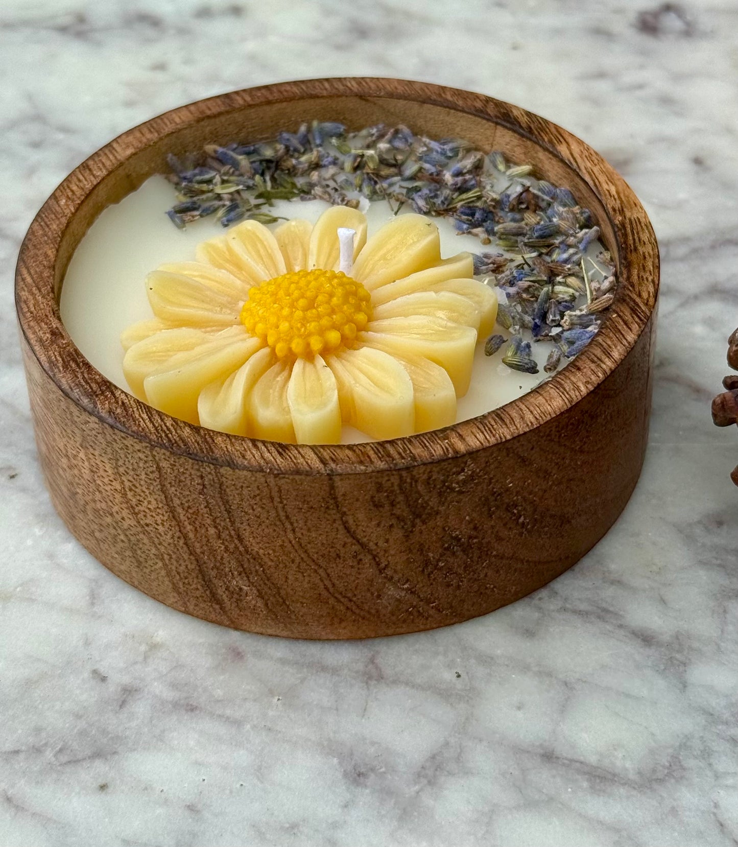 Summer Lavender • Sculptural Soy Wax Candle