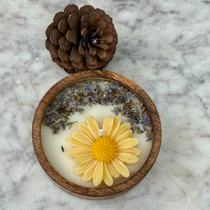 Summer Lavender • Sculptural Soy Wax Candle
