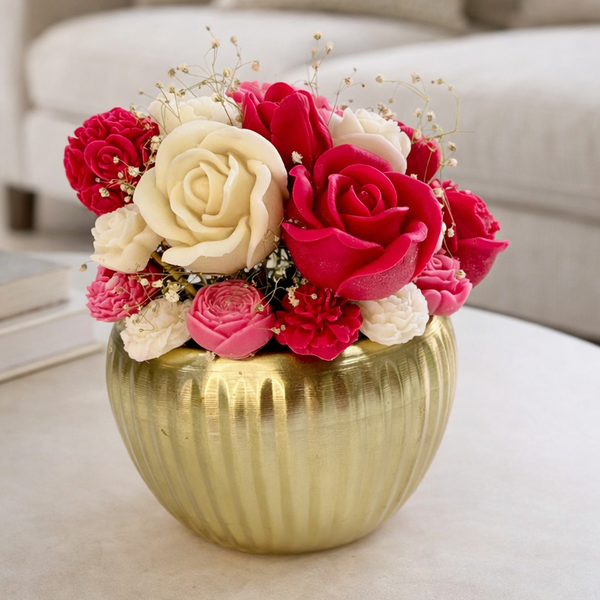 Whispering Fuchsia - Scented Wax Bouquet