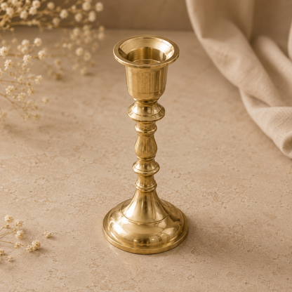 The Heirloom Brass Candlesticks - Set of 2