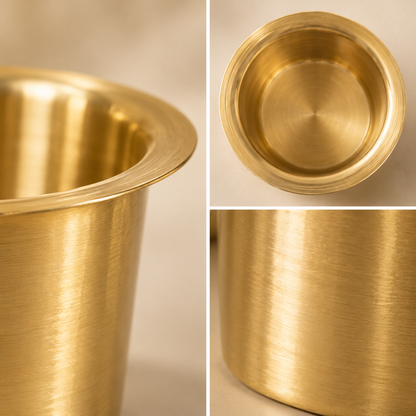 The Brass Dabara Set | Traditional South Indian Brassware
