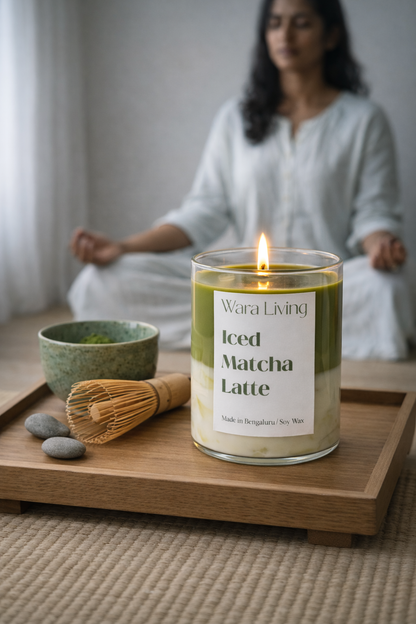 Iced Matcha Latte | Matcha-Inspired Soy Wax Candle