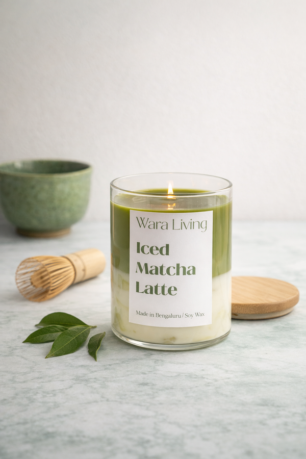 Iced Matcha Latte | Matcha-Inspired Soy Wax Candle
