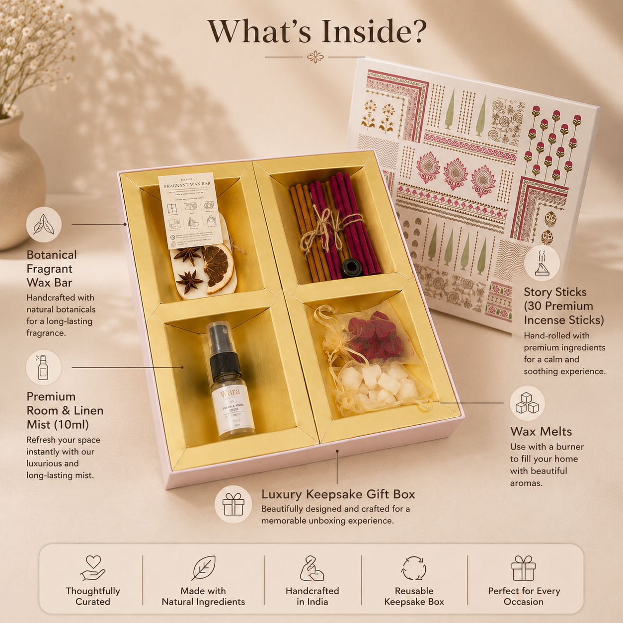 Wara Signature Gift Box – Housewarming & Festive Gift Set
