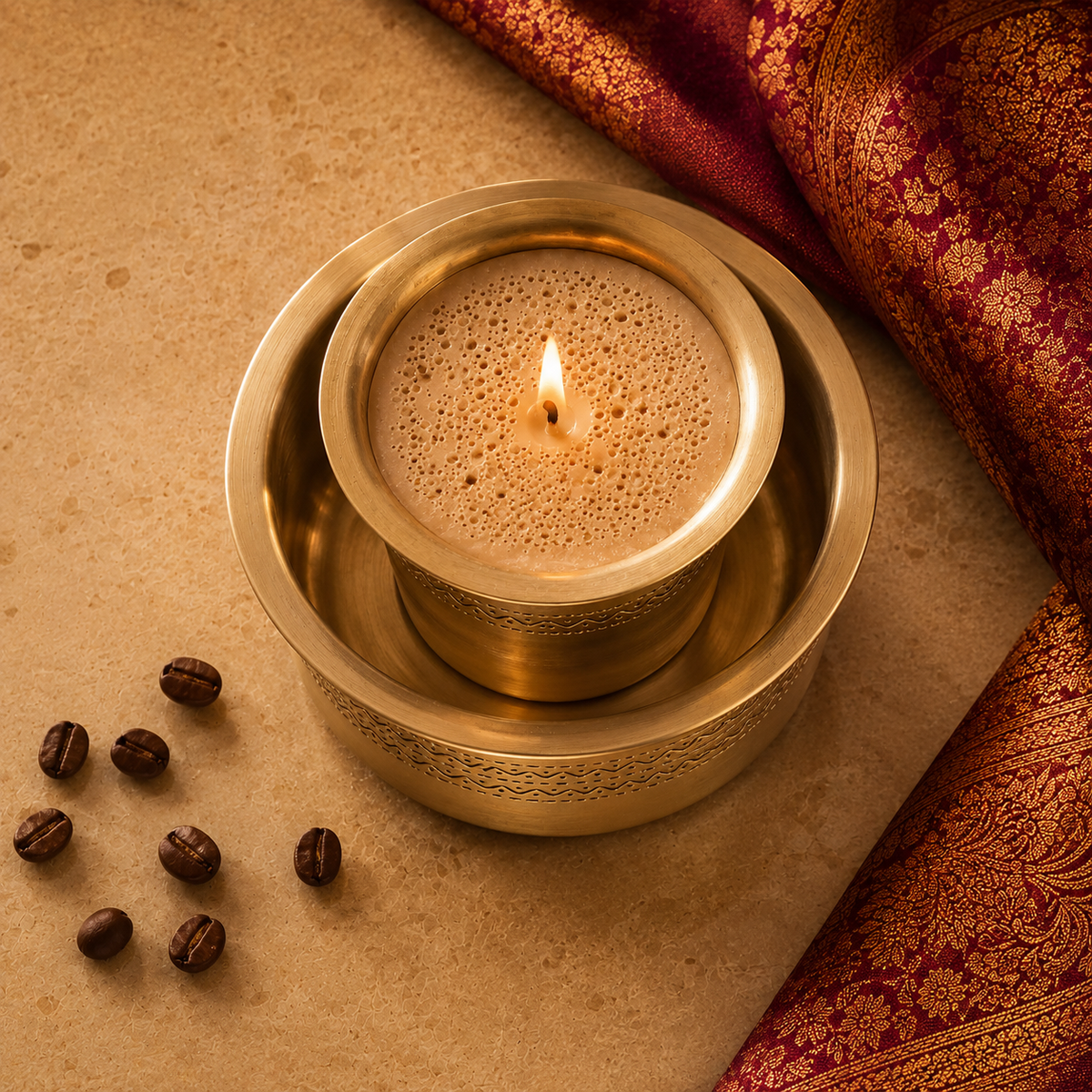 Kanchivaram Filter Coffee Candle