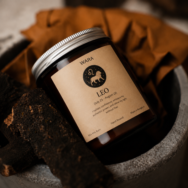 Leo Zodiac Candle