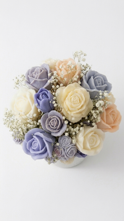 Neelima  - Scented Wax Flower Bouquet