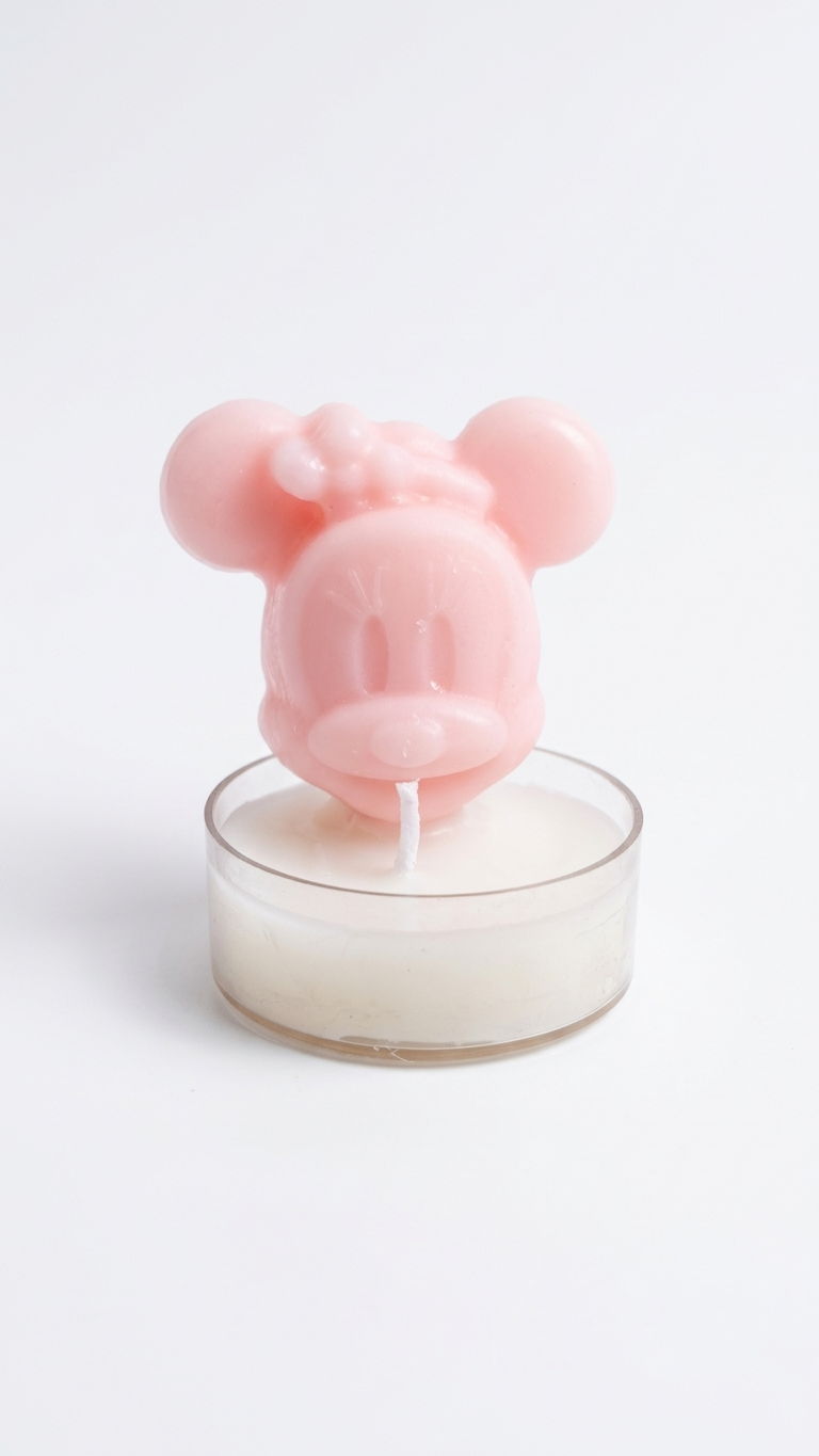 Mini Mouse Candles · Baby Shower Edition