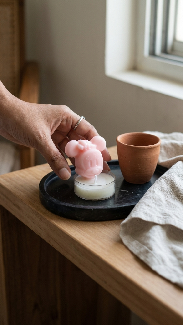 Mini Mouse Candles · Baby Shower Edition