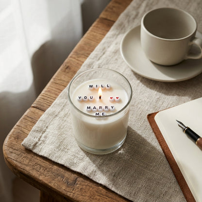 Secret Reveal Message Candle