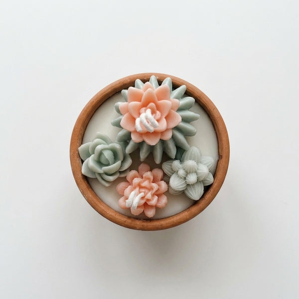 Succulent Floret Scented Candle