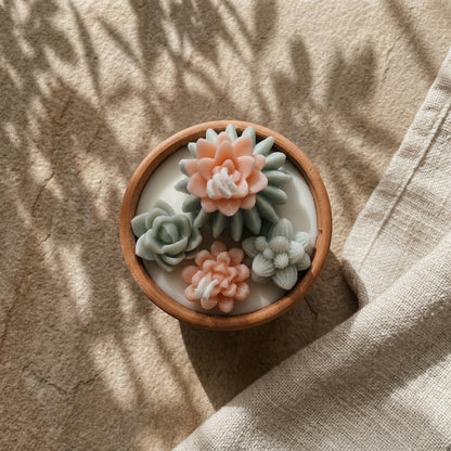 Succulent Floret Scented Candle