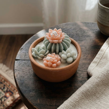 Succulent Floret Scented Candle