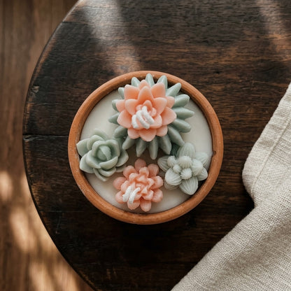 Succulent Floret Scented Candle