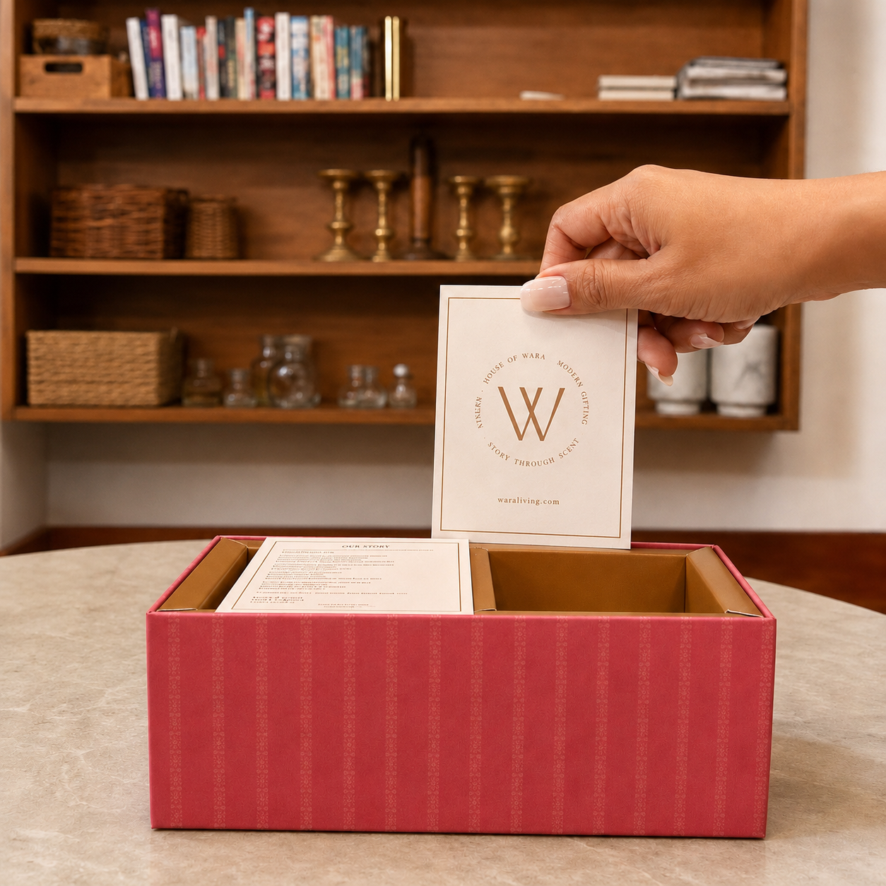 Wara Heritage Candle Gift Box